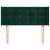 Tăblie pat cu aripioare verde închis 93x16x78/88 cm catifea GartenMobel Dekor