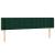 Tăblie de pat cu aripioare verde închis 163x16x78/88 cm catifea GartenMobel Dekor