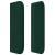 Tăblie de pat cu aripioare verde închis 163x16x78/88 cm catifea GartenMobel Dekor