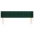 Tăblie de pat cu aripioare verde închis 183x16x78/88 cm catifea GartenMobel Dekor