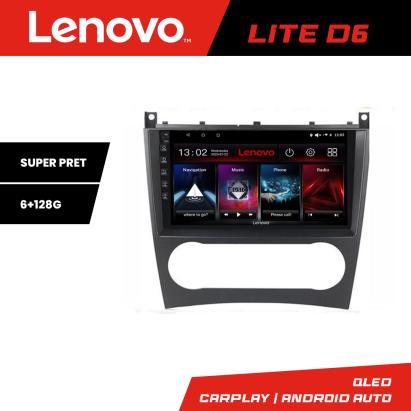 Navigație Android Mercedes Clasa C W203 facelift Lenovo 6+128GB