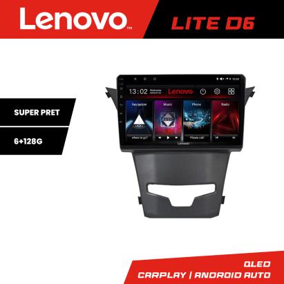 Navigatie Android SsangYong Korando 2014-2019 Lenovo 6GB RAM 128GB
