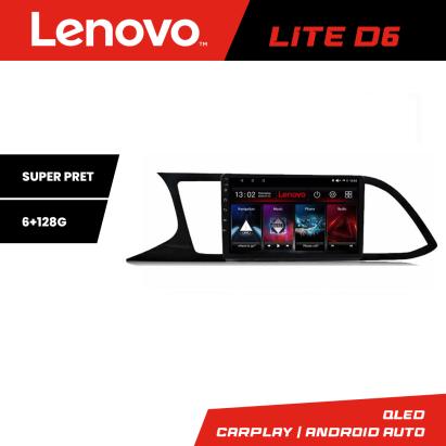 Navigatie Android Lenovo 6+128 GB pentru Seat Leon 2014-2020