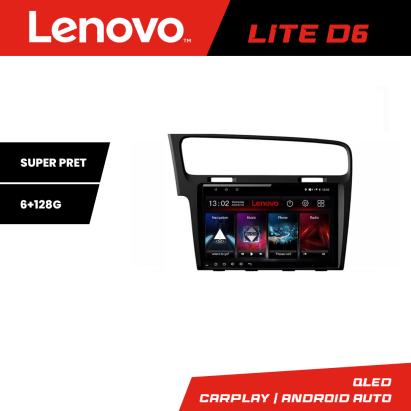 Navigatie VW Golf 7 Lenovo Lite D6 6+128GB Android cu Waze, USB si Radio