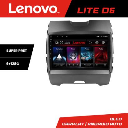 Navigatie Android Ford Edge 2015-2021 High 6+128 GB Lenovo Waze USB