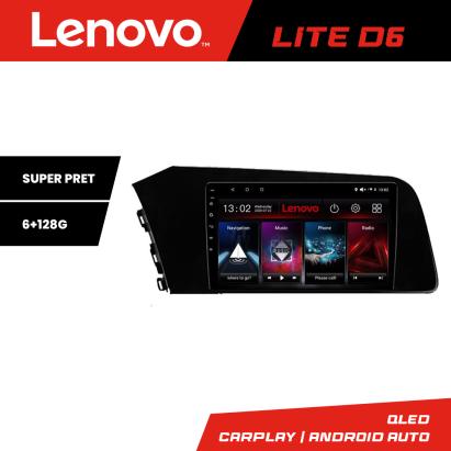 Navigație Android Lenovo pentru Hyundai Elantra 2021, 8 core, 6GB RAM, 128GB