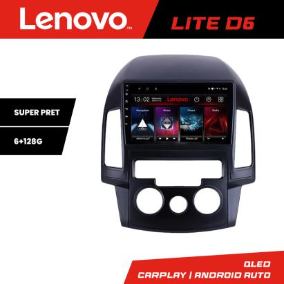 Navigație Android Hyundai i30 2009-2012 pentru climă manuală, 6+128GB