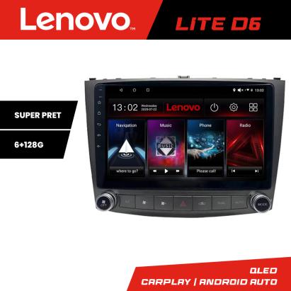 Navigație Android Lexus IS 2005-2011 Lenovo Lite D6, 6GB RAM, 128GB