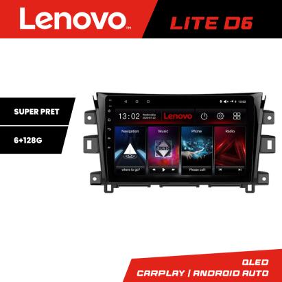 Navigație Android Nissan Navara 2017+ Lenovo Lite D6, 6GB RAM, 128GB