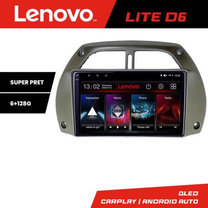 Navigație Android Toyota RAV4 2000-2004 GPS 6GB RAM 128GB Lenovo