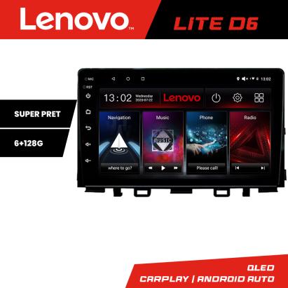 Navigație Android Lenovo Lite D6 pentru Kia Stonic 2016-2020, 6+128GB