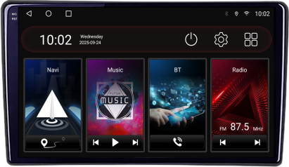 Navigație Android Ford Transit 2019+ cu ecran de fabrică, GPS, 6GB RAM, 128GB