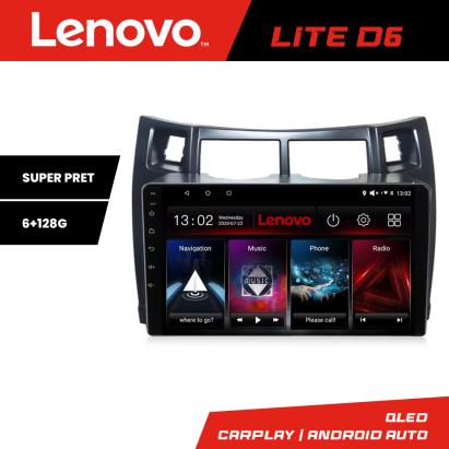 Navigatie Toyota Yaris 2008-2011 Lenovo Lite D6, 6GB RAM, 128GB