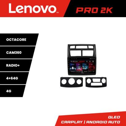 Navigație Android Kia Sportage 2007-2013 Lenovo QLED 2K 4GB+64GB 360