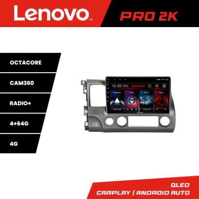 Navigație Honda Civic Sedan 2005-2011 Lenovo QLED 2K 4+64GB Android