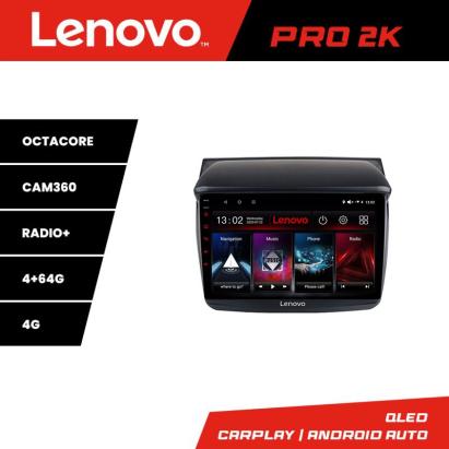 Navigatie Mitsubishi L200/Pajero 2006-2014 Lenovo QLED 2K 4GB+64GB 360