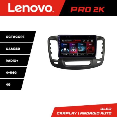 Navigație Android Chrysler 200 2015-2019 QLED 2K GPS 4GB+64GB 360 Lenovo