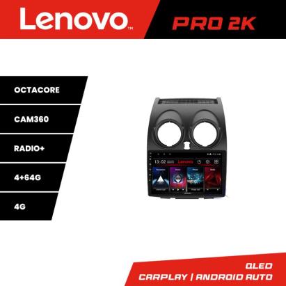 Navigație Nissan Qashqai 2007-2013 Lenovo QLED 2K 4GB+64GB Android