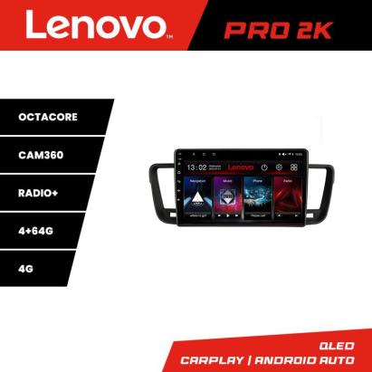 Navigație Peugeot 508 2010-2018 Lenovo QLED 2K 4+64GB Android 360