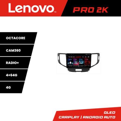 Navigație Android Lenovo QLED 2K 4GB+64GB pentru Honda Accord 2008-2012