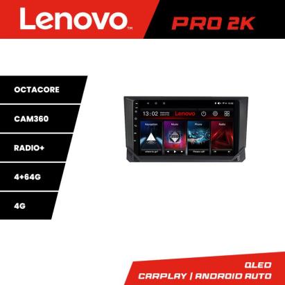 Navigație Android Seat Arona cu GPS, QLED 2K, 4GB+64GB și 360 Lenovo