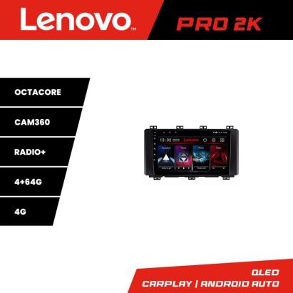 Navigație Android Seat Ateca cu QLED 2K, GPS, 4GB+64GB și 360 Lenovo