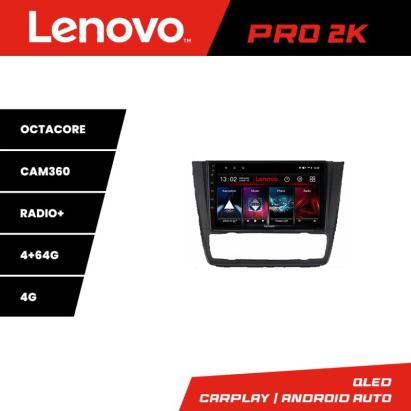 Navigație BMW Seria 1 E87 Lenovo QLED 2K, 4GB+64GB, Android, 360