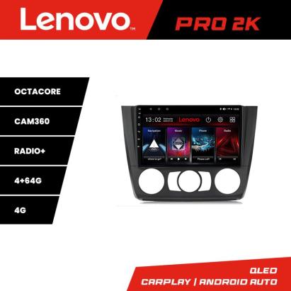 Navigație BMW Seria 1 E87 2007-2011 pentru climă manuală, 2K, 4GB+64GB