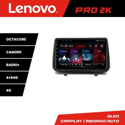 Navigație Renault Clio 3 2005-2013 Lenovo QLED 2K 4GB+64GB Android