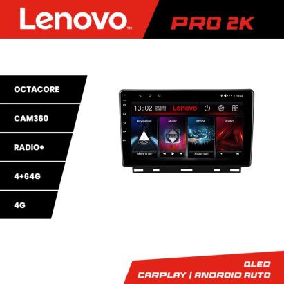 Navigație Renault Clio 5 Lenovo QLED 2K, 8 Core, 4GB+64GB, 360