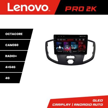 Navigație Android Ford Transit V363 2015-2021 QLED 2K 4GB+64GB 360 Lenovo