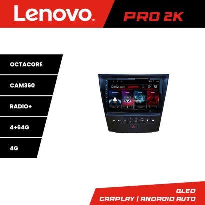 Navigație Lexus GS 2004-2011 Lenovo Pro 2K QLED 4+64GB Android 360