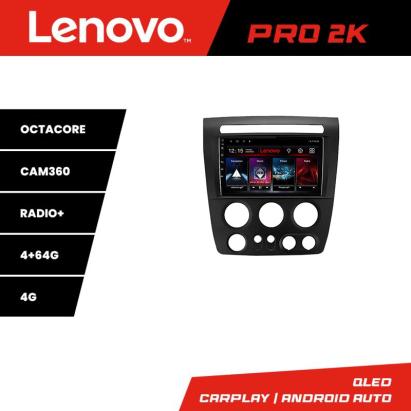 Navigație Android Hummer H3 QLED 2K, 8 nuclee, 4+64GB, 360, Lenovo