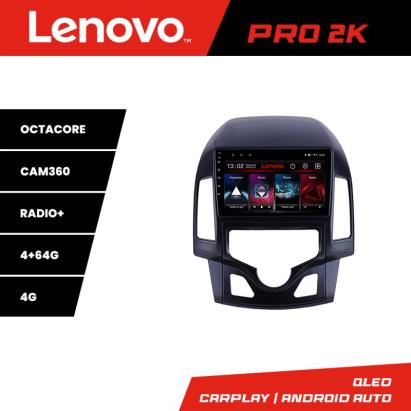 Navigatie Hyundai i30 2009-2012 pentru clima automata, QLED 2K, 4+64 GB