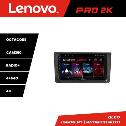 Navigatie Android Lenovo pentru Seat Ibiza 2017+ QLED 2K, 4GB RAM, 64GB