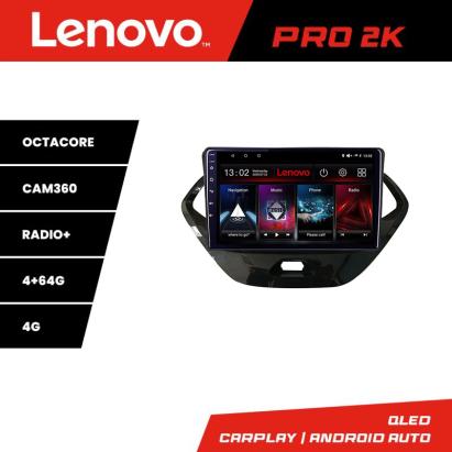 Navigație Ford KA 2015-2020 Android QLED 2K, GPS, 4G, 4GB+64GB Lenovo