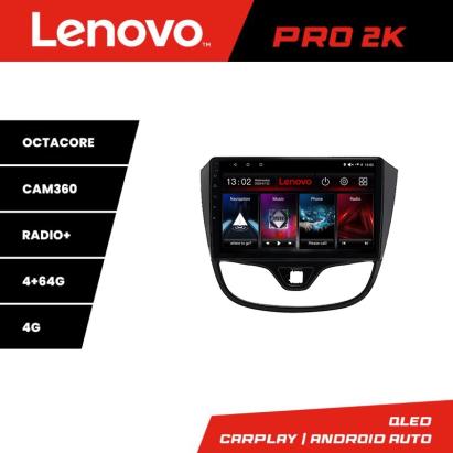 Navigație Android Opel Karl 2017+ Lenovo QLED 2K 4GB+64GB cu Waze