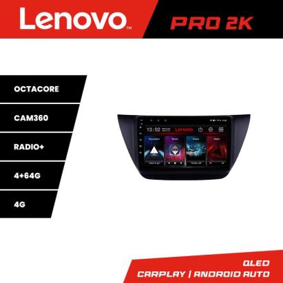 Navigație Android Lenovo QLED 2K pentru Mitsubishi Lancer 2001-2007, 4+64GB