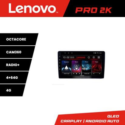 Navigatie Android Nissan Navara 2006-2014 Lenovo QLED 2K 4+64GB 360