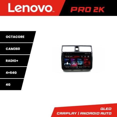 Navigație Android Lenovo QLED 2K 4+64 pentru Suzuki Swift 2003-2010