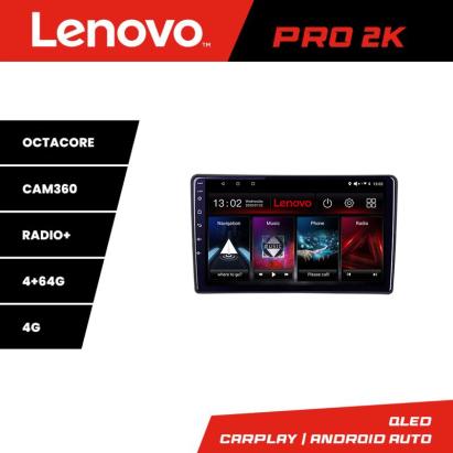 Navigație Android Fiat Tipo 2020+ Lenovo QLED 2K, 4GB RAM, 64GB, 360