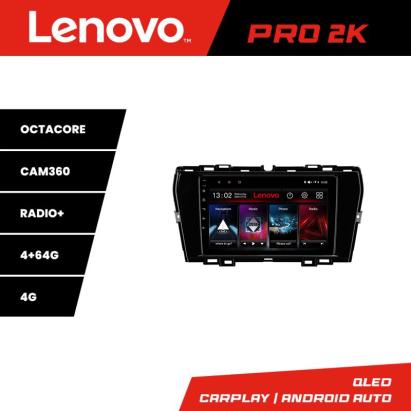 Navigatie Android Lenovo QLED 2K 4+64 pentru SsangYong Tivoli 2020