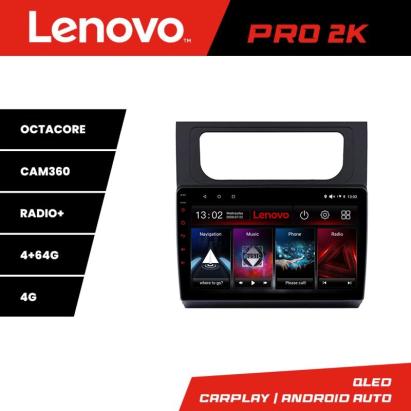 Navigație Android Lenovo QLED 2K 4+64 pentru VW Touran 2010-2016