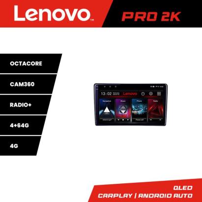 Navigație Toyota Android cu ecran QLED 2K, 8 nuclee, 4+64 GB, 360