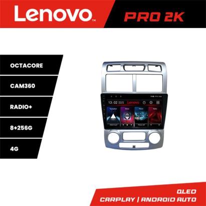 Navigație Android Lenovo QLED 2K 8+256 pentru Kia Sportage 2005-2007