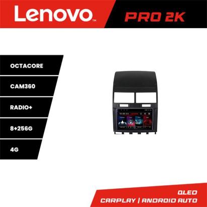 Navigație Android VW Touareg 2004-2011 Lenovo QLED 2K 8+256GB 360