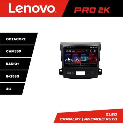 Navigație Android Mitsubishi Outlander 2007-2012 Lenovo QLED 2K 8GB+256GB