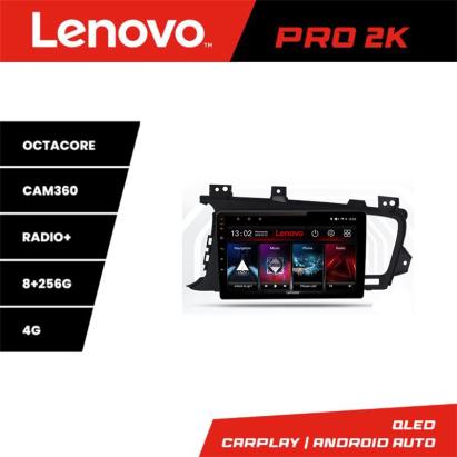 Navigație Android Lenovo QLED 2K 8+256GB pentru Kia Optima 2011-2013