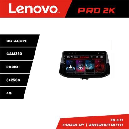 Navigație Android Hyundai i30 2017+ Lenovo QLED 2K 8GB+256GB 360