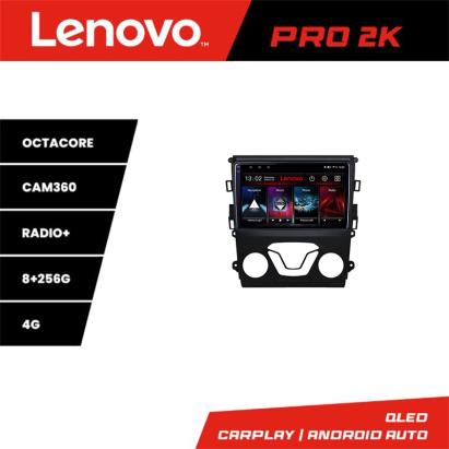 Navigație Android Ford Mondeo 2013-2020 Lenovo QLED 2K 8GB+256GB 360